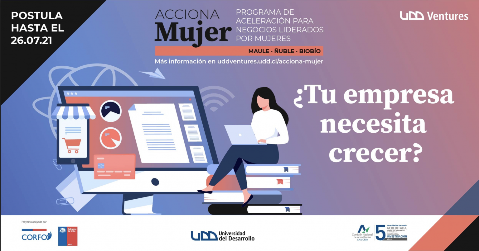 UDD Ventures Acciona Mujer-Ecosistema-Emprendimiento-Innovacion-UDD