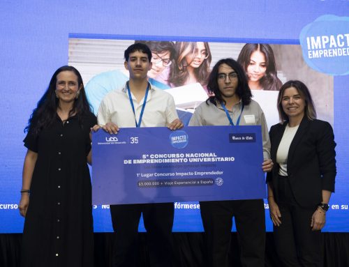 BioRoute se Corona Ganador de Impacto Emprendedor UDD 2025